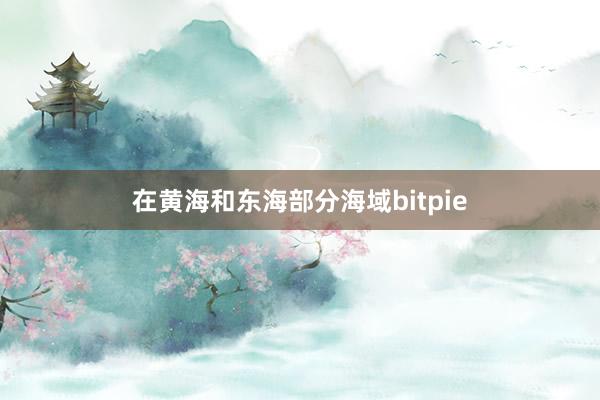 在黄海和东海部分海域bitpie