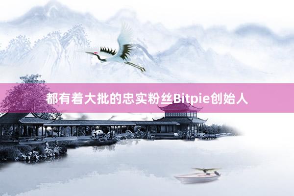 都有着大批的忠实粉丝Bitpie创始人