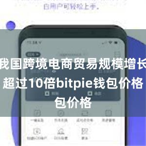 我国跨境电商贸易规模增长超过10倍bitpie钱包价格