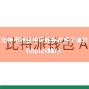 比特币钱包中可能存在多个地址Bitpie创始人